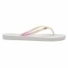 Roxy VIVA GRADIENT - Tongs - White/pink