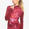 Roxy FROSTED SUNSET LS - T-shirt à Manches Longues - Tibetan Red Pensine