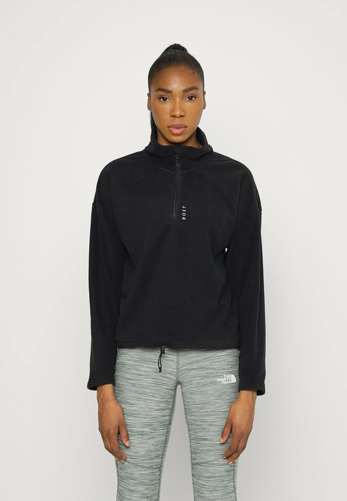 Roxy FEEL IT TOO - Sweat Polaire - Anthracite 1 Roxy FEEL IT TOO - Sweat Polaire - Anthracite