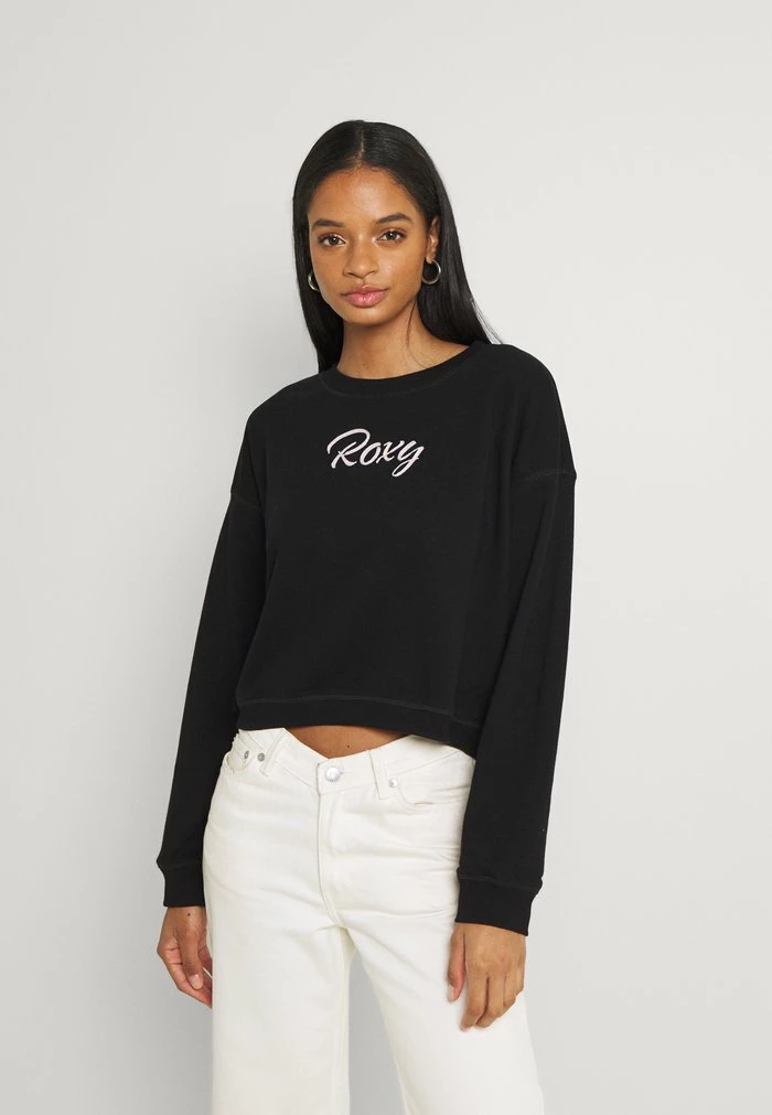 Roxy BREAK AWAY CREW - Sweatshirt - Anthracite 1 Roxy BREAK AWAY CREW - Sweatshirt - Anthracite