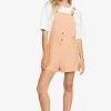 Roxy BACK TO GOODBYE - Salopette - Toast -Roxy Magasin En Ligne de191de45fba4e7cb3511afd0a838113