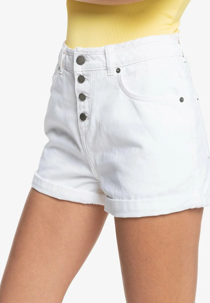 Roxy Short En Jean - Off White 4 Roxy Short En Jean - Off White – Image 4