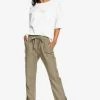 Roxy ON THE SEASHORE - Pantalon Classique - Olive -Roxy Magasin En Ligne e6e35bd15610451c89fee68bb736ee2c