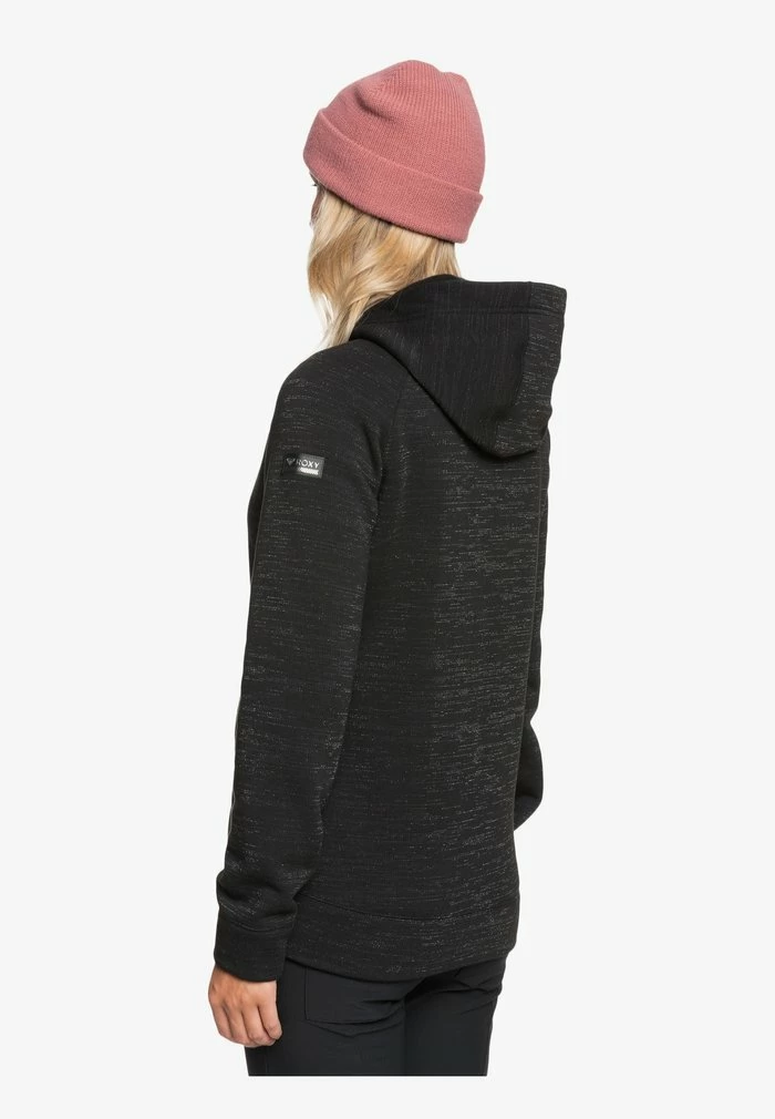 ROXY™ STONE - Sweat à Capuche Zippé - True Black 4 ROXY™ STONE - Sweat à Capuche Zippé - True Black – Image 4