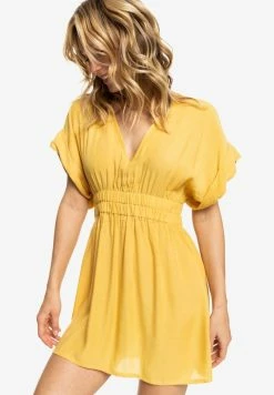 Roxy Robe De Jour - Ochre