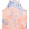 Roxy TIGER DREAMS - Débardeur - Tropical Peach Water Tie Dye