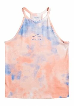 Roxy TIGER DREAMS - Débardeur - Tropical Peach Water Tie Dye