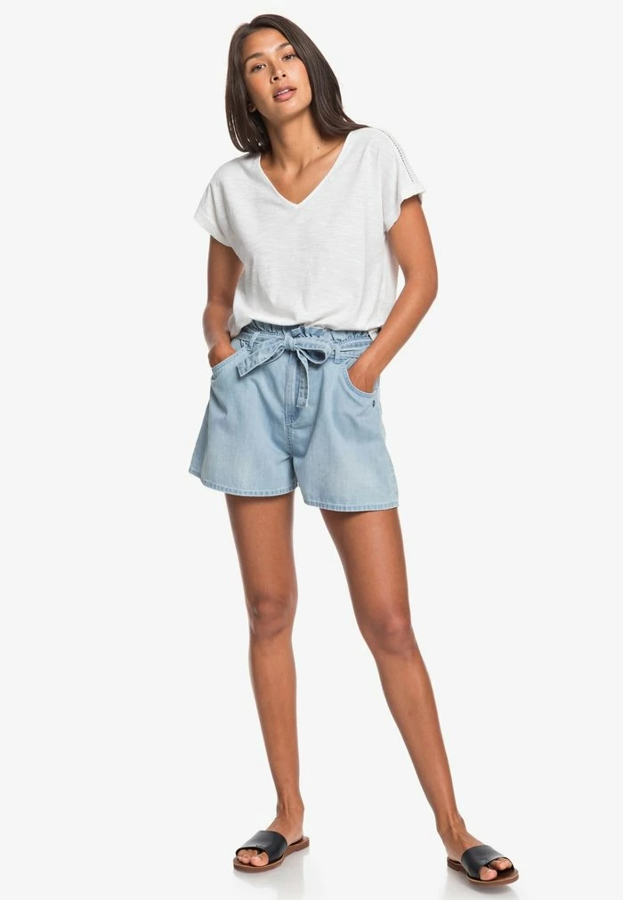 Roxy STARRY DREAM - T-shirt Basique - Snow White 2 Roxy STARRY DREAM - T-shirt Basique - Snow White – Image 2