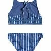 Roxy PERFECT SURF TIME SET - Bikini - Moonlight Blue Kuta Stripes -Roxy Magasin En Ligne f2b29a8ee17e4027a29349ee0ef140a1