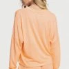 Roxy JUST PERFECTION CREW - Pullover - Cantaloupe -Roxy Magasin En Ligne f31224594dea4751a86a85ad91b67bd0