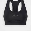 Roxy BACK TO YOU - Brassières De Sport à Maintien Normal - Anthracite -Roxy Magasin En Ligne f359a670d27346508900a755ac464050