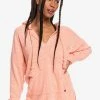 Roxy PADDLE OUT - Pullover - Fusion Coral