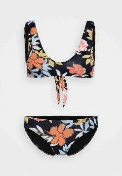 Roxy HIPSTER SET - Bikini - Anthracite/island Vibes