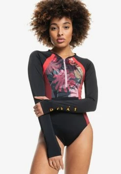 Roxy T-shirt De Surf - True Black Palm Camo