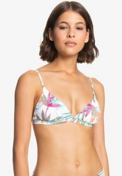 Roxy BEACH CLASSICS - Haut De Bikini - Bright White Floral Of Paradis