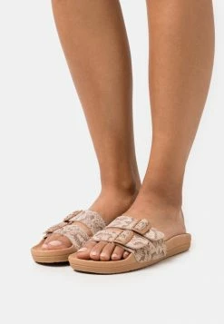 Roxy SLIPPY NINA - Mules - Timber/snake