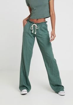 Roxy OCEANSIDE PANT - Pantalon Classique - Duck Green