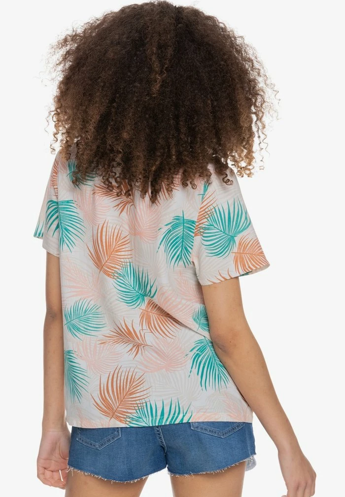 Roxy GLITTER WAY - Blouse - Snow White Palm Shadows 3 Roxy GLITTER WAY - Blouse - Snow White Palm Shadows – Image 3